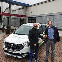 Autoübergabe Außenwohngruppe